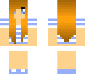 baby blue gamer girl
