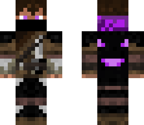 enderman hunter with dragon
