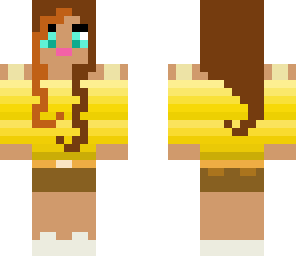 banana yellow girl