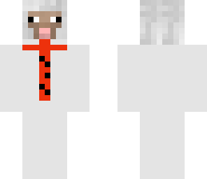 sheep with tie