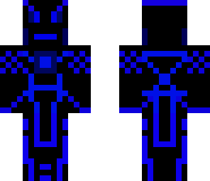 super hero blue