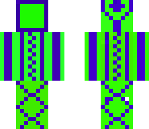 the purple green ninward