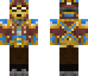 hero with goggles on