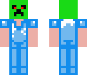 creeper in diamond armour