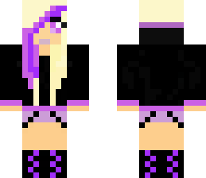 purple girl