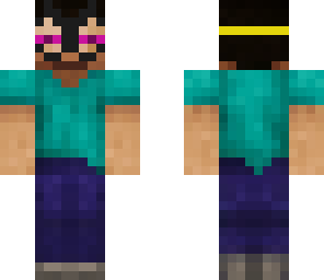 steve hd with the enderman face
