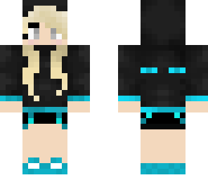 ender girl bluuue