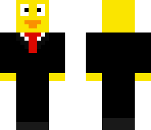 duck in a suit
