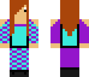 pretty purple girl