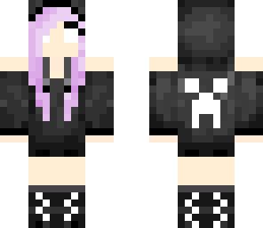 herobrine hooded girl