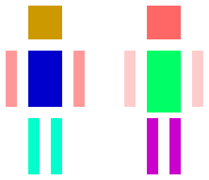 color full man