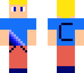 awesome blue dude