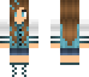 blue high school uniform xd