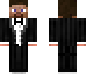 steve in a black tuxedo