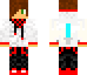 red teen with diamond sword