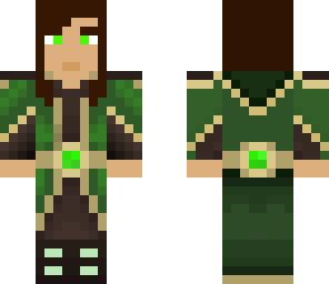 elven mage robes - no hood -