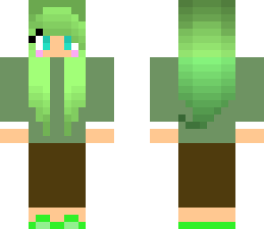 green girl