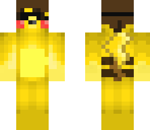 skydoesminecraft pikachu skin