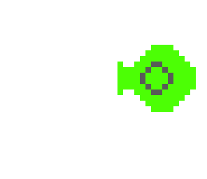 floating emerald