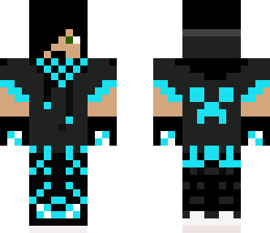 cyan blue teen boy