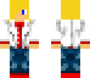 cool boy with blond hear