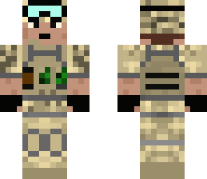 sandcamo soldier