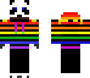 dj rainbow panda improved