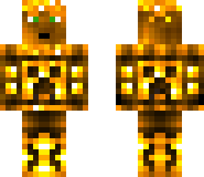 armadura creeper oro
