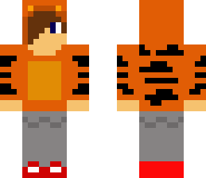 boy in a tiger sweat shirt