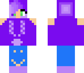 shaggy lady collection purple face