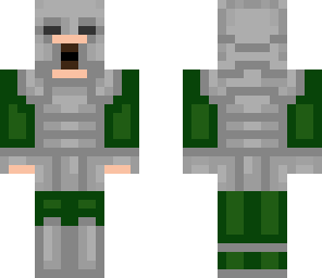 retro green viking