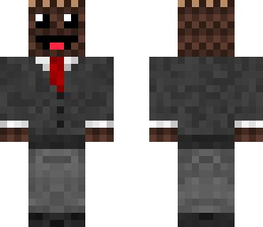 sack boy in a suit