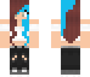 blue hair