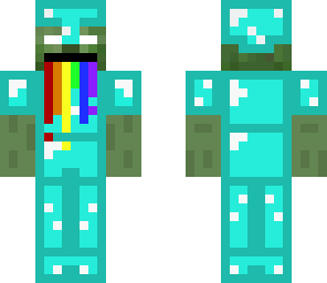 zombie diamond rainbow