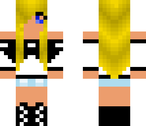 blonde mustache girl