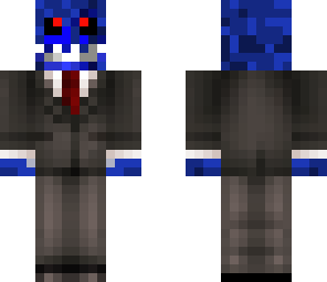 monster blue suit