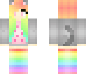 rainbow nyan cat gurl