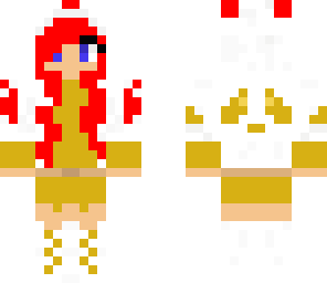 red head panda girl