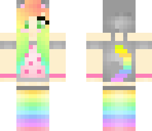 nyan cat girl edited 