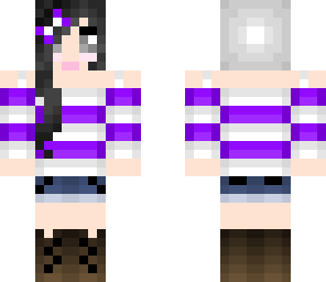 purple girl