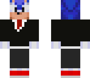 sonic in a suit