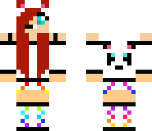 emo rainbow'z panda outfit