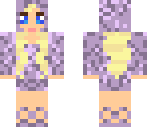 lilac hoodie girl