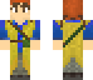 Dragon Quest Viii Minecraft Skin