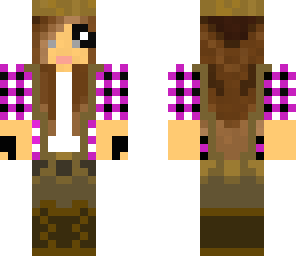 female farmer pink