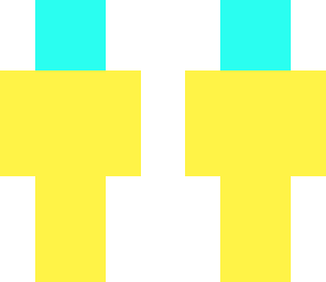 cool looking yellow ice guy