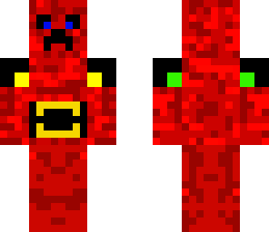 red-crepp monster