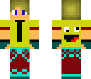 blond smily shirt guy