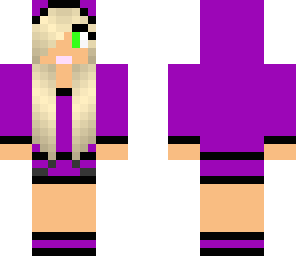 purple girl