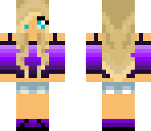 purple girl